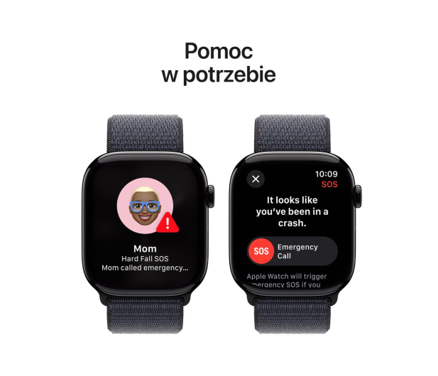 APPLE Watch 10 GPS 46mm koperta z aluminium (onyks) + opaska sportowa (atramentowy) - 1278134 - zdjęcie 6